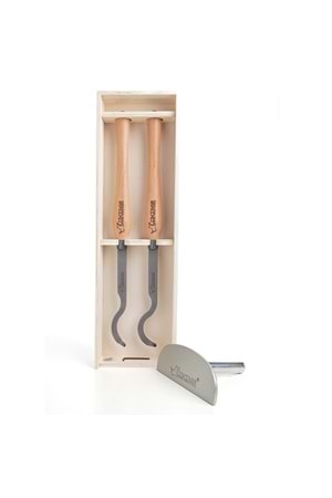 PRO-12 3 LÜ İÇ OYMA BIÇAK SETİ